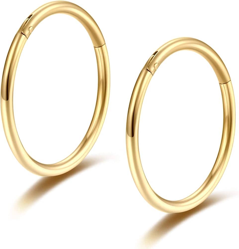 hoop earrings