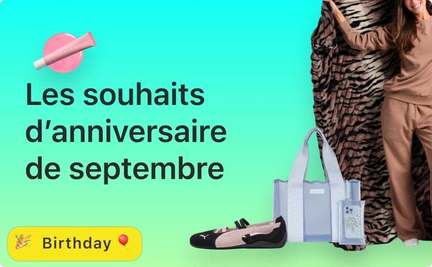 Les souhaits d’anniversaire de septembre