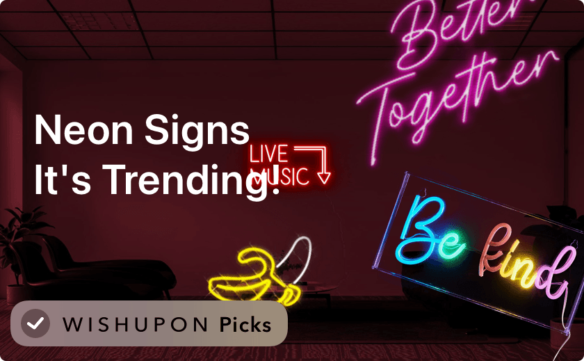 The Best Neon Lights or Neon Sign in Our Room 🌈💡