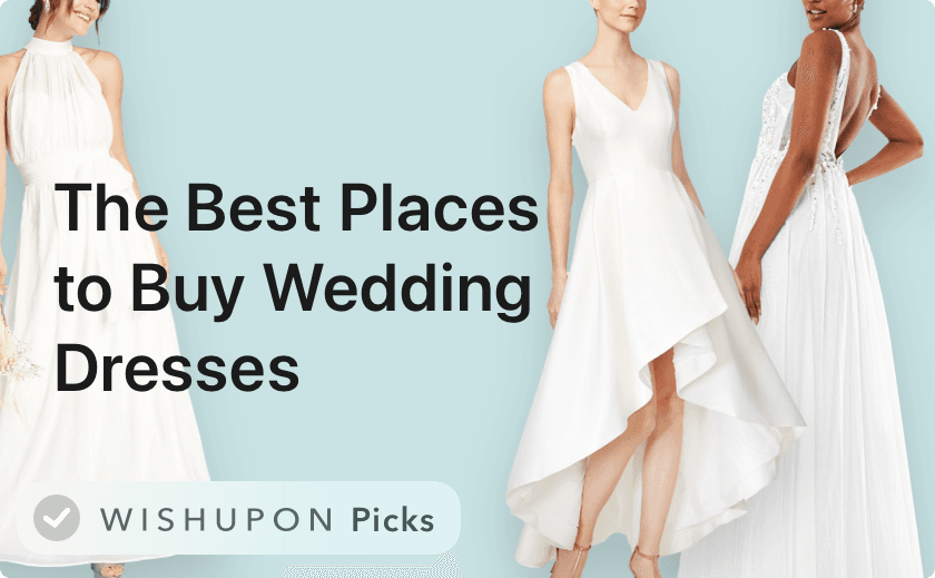 The Best Places to Buy Wedding Dresses and Gowns Online 👰🏻💐