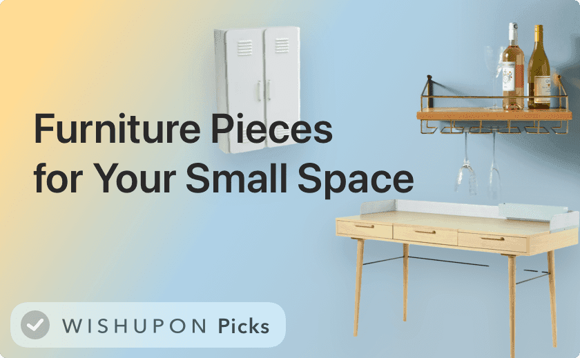 Furniture and Decor Pieces for Your Small Space 🛋🛏💡