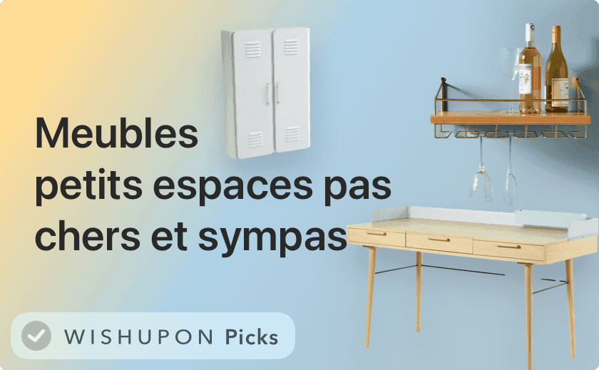 Meubles et rangement petits espaces pas chers et sympas 🛋🛏💡
