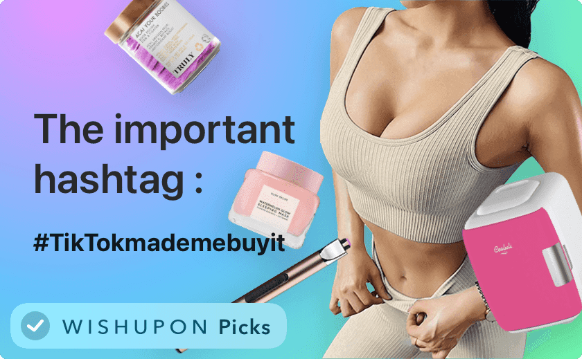 The important hashtag on TikTok : #TikTokmademebuyit 🎵🎶🛍⭐️