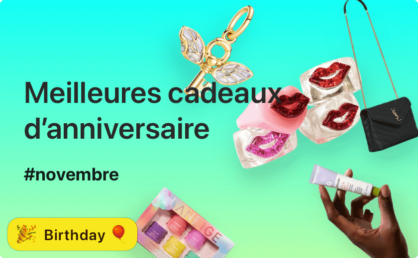 novembre : Les meilleures idées cadeaux d’anniversaire à offrir absolument 🍁🎁🥂🧁