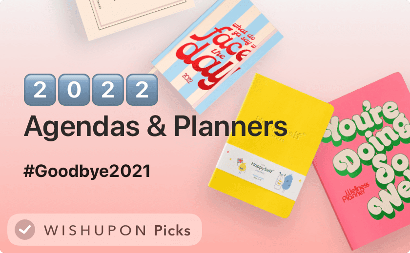 2️⃣0️⃣2️⃣2️⃣ Agendas and Planners To Officially Say Goodbye to 2021 📔✏️