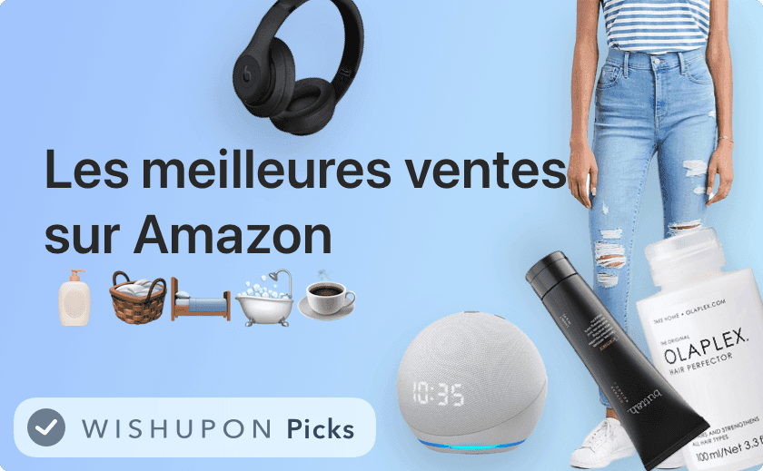 Les meilleures ventes du moment sur Amazon 🧽🧴🧺🛏🛁☕️