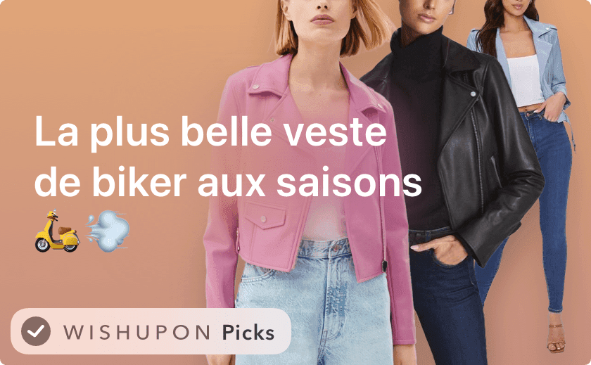 La plus belle veste de biker aux saisons 🛵💨