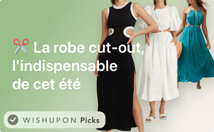 La robe cut-out, l'indispensable de cet été 👗✂️