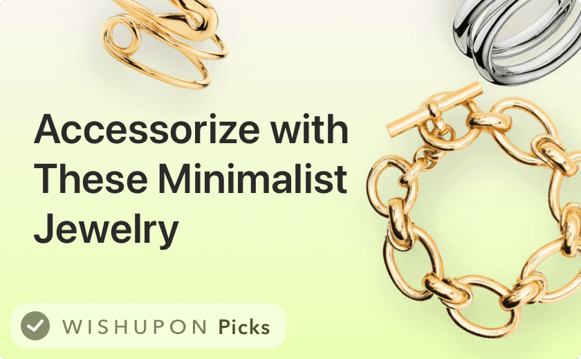 Accessorize Accordingly With These Minimalist Jewelry 💎✨