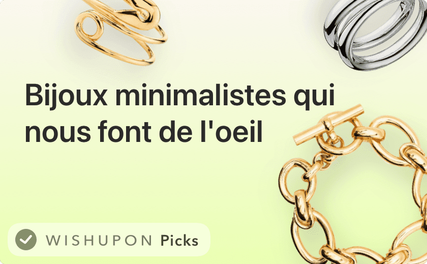 Bijoux minimalistes qui nous font de l'oeil 💎✨