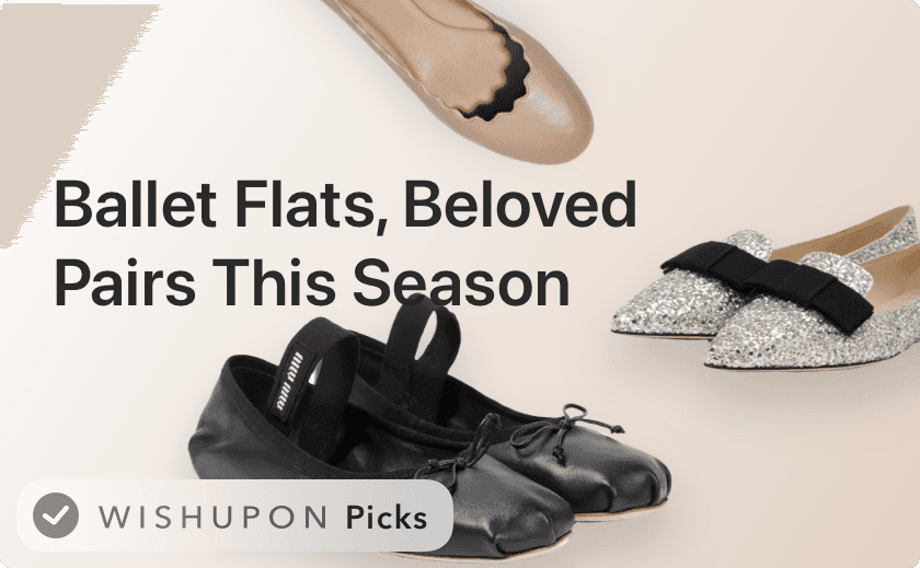 Ballet flats, beloved pairs this season 🩰🥿