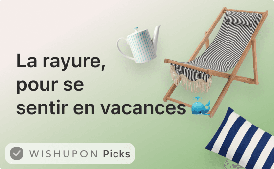 🐳🤍 La rayure, inspiration la maison déco pour se sentir en vacances