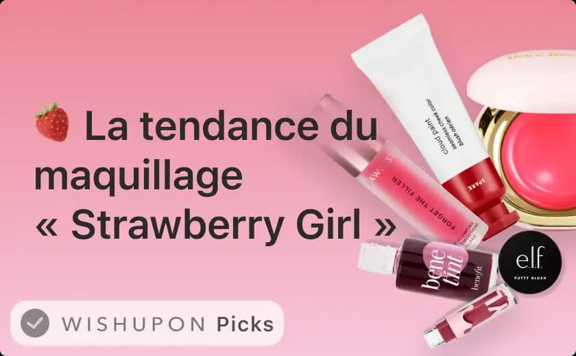 La tendance du maquillage « Strawberry Girl »