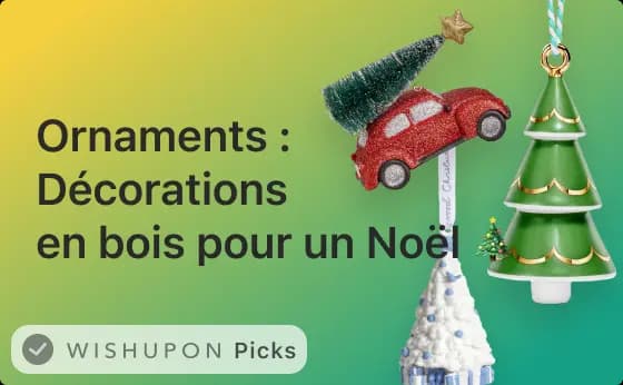 Ornaments : Décorations en bois pour un Noël