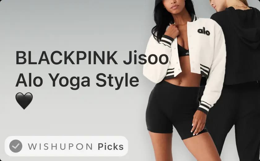 BLACKPINK Jisoo Alo Yoga Style