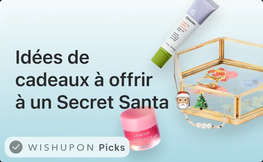 Idées de cadeaux à offrir à un Secret Santa