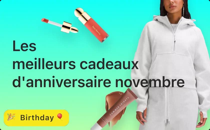 Les meilleurs cadeaux d'anniversaire novembre 2023