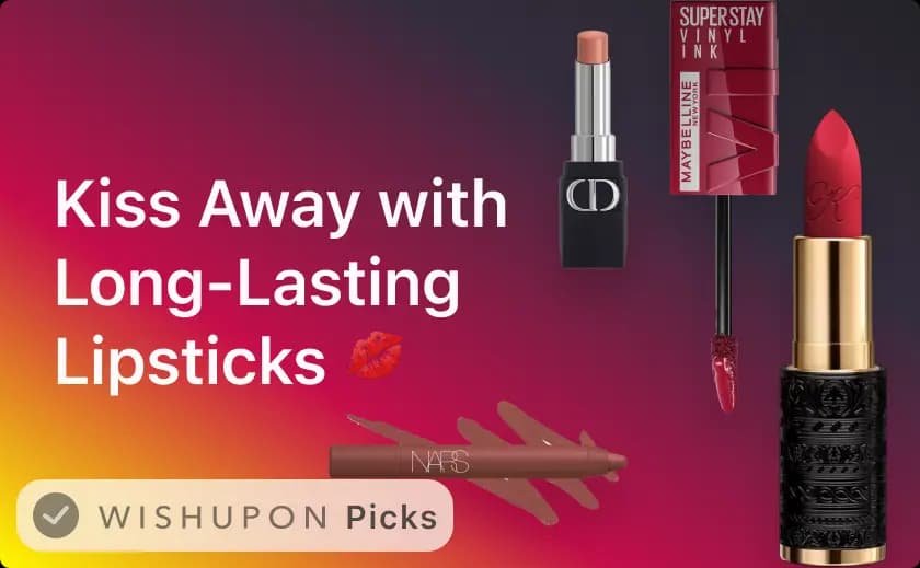 Kiss away with these Long-Lasting Lipsticks