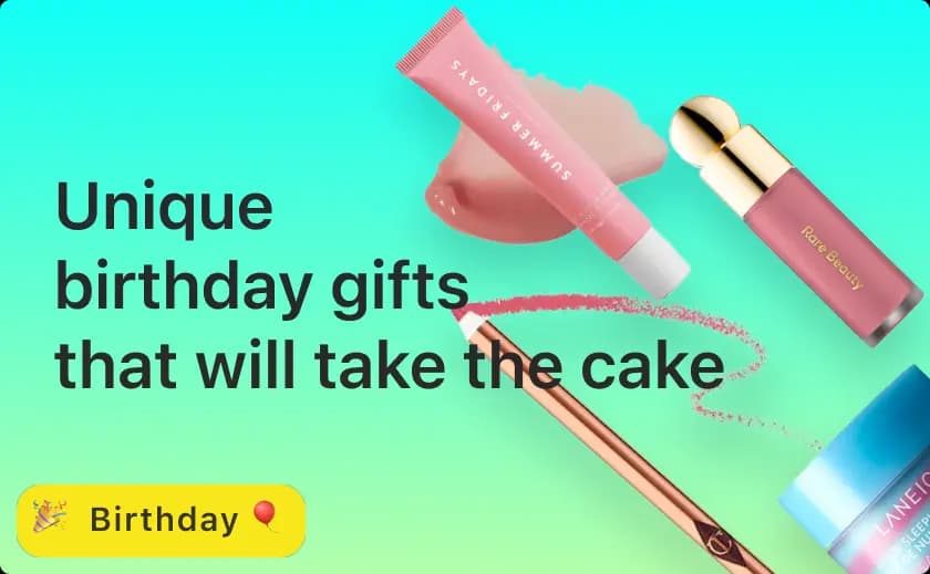Unique birthday gift ideas that will take the cake