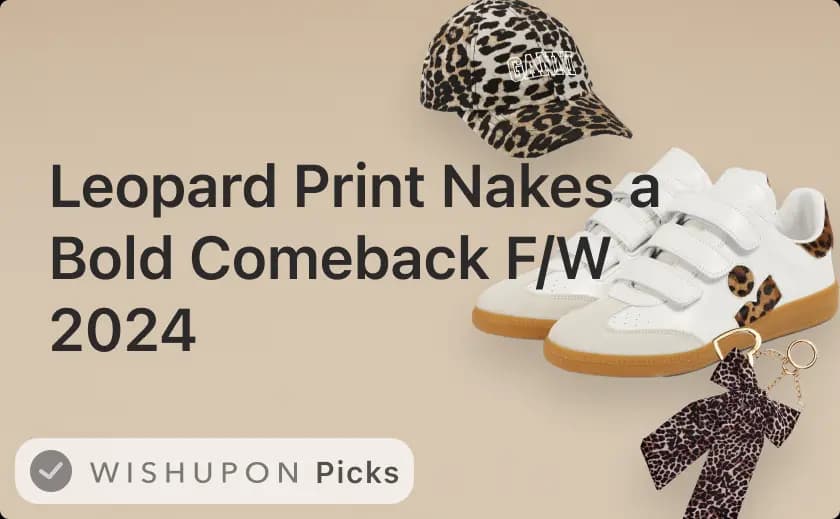 Leopard print makes a bold comeback for fall-winter 2024