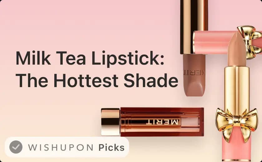 Milk Tea Lipstick: The Hottest Brown Shade