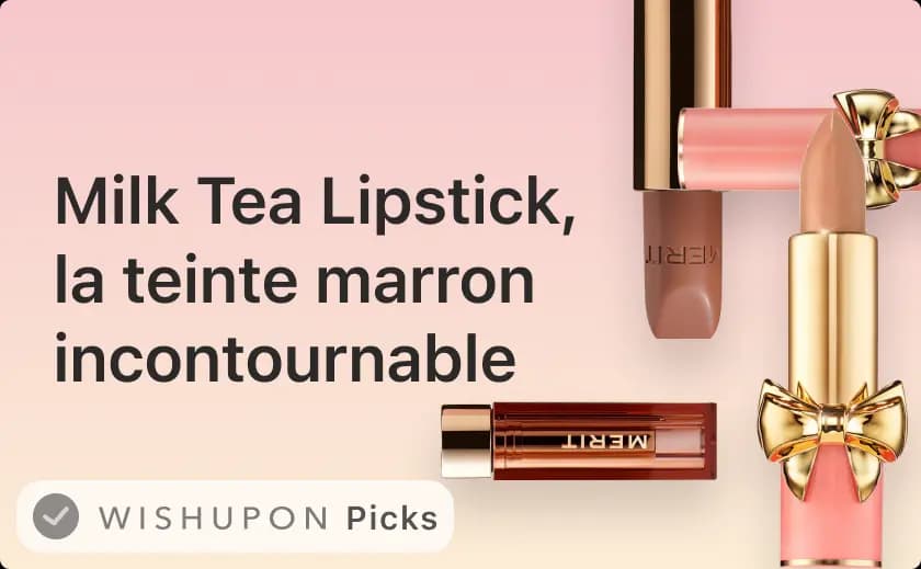 Adoptez la tendance Milk Tea Lipstick, la teinte marron incontournable