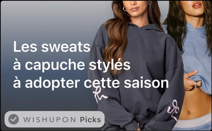 Les sweats à capuche stylés à adopter cette saison