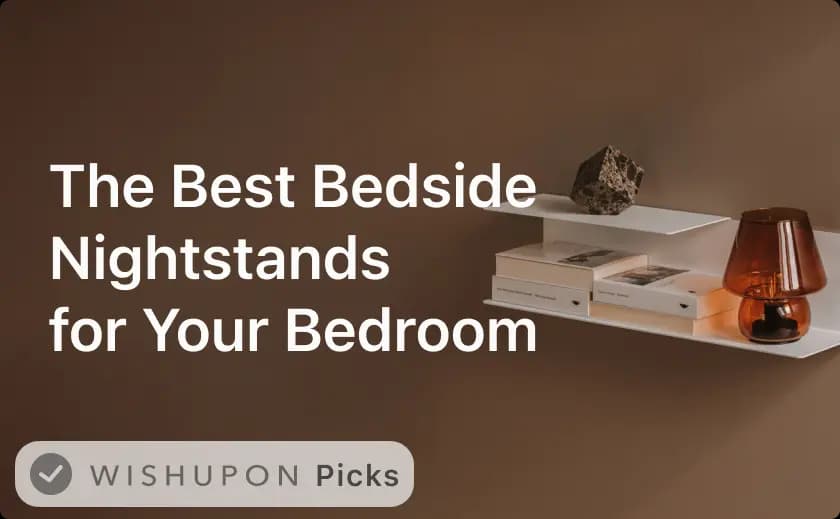 The Best Bedside Nightstands for a Clutter-Free Bedroom