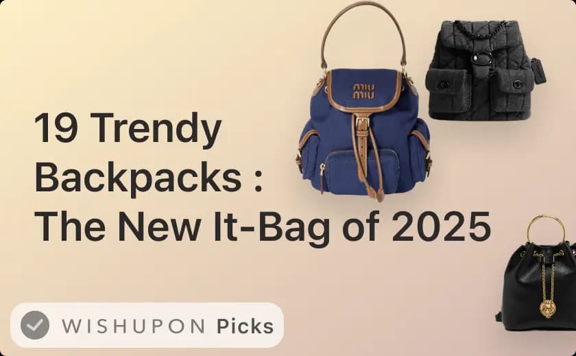 19 Trendy Backpacks : The New It-Bag of 2025