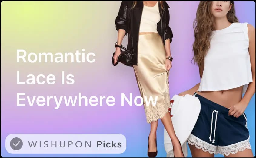 Romantic Lace Is Everywhere Now