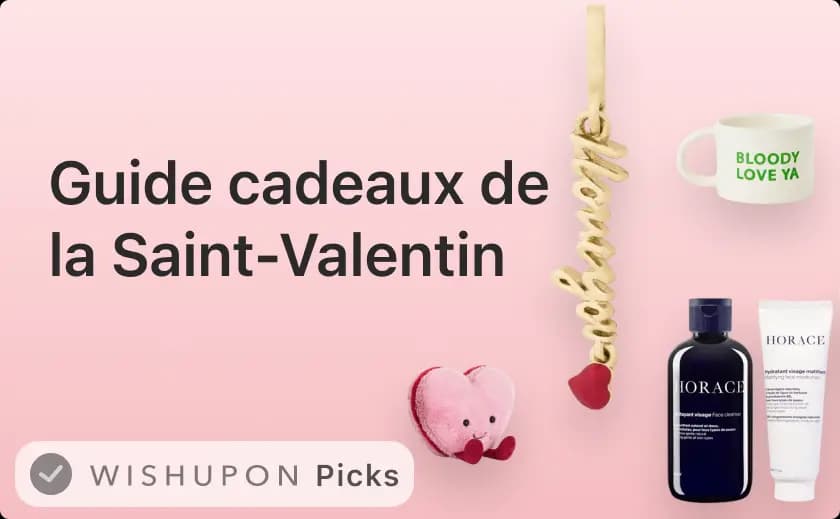 Guide cadeaux de la Saint-Valentin