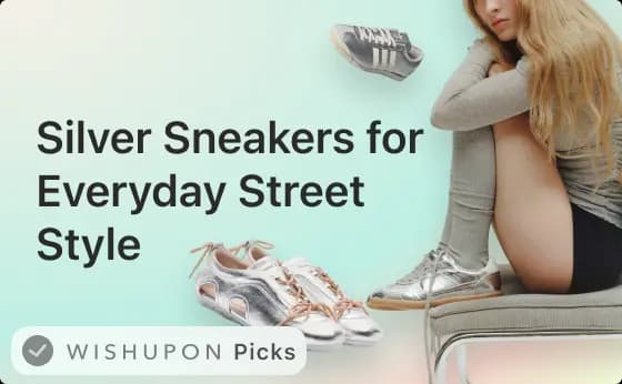 Silver Sneakers for Everyday Street Style