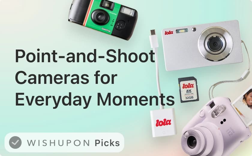 Point-and-Shoot Cameras for Everyday Moments