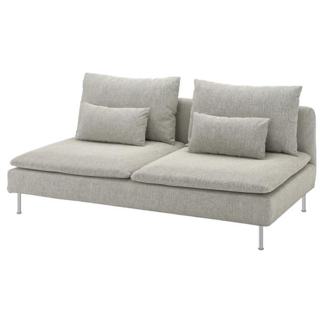 SÖDERHAMN Sofa section - Viarp beige/brown
