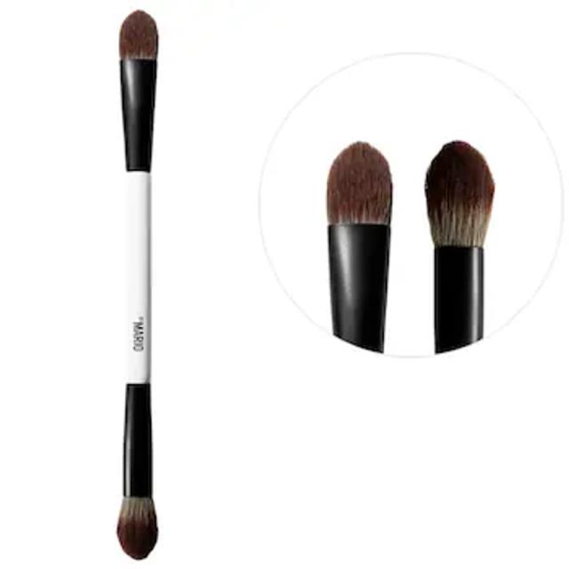 EF1 Dual-Ended Cream & Powder Brush - MAKEUP BY MARIO | Sephora