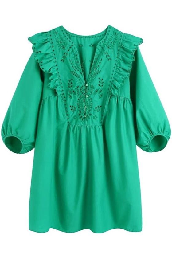 "Sophie" Dress (Green)