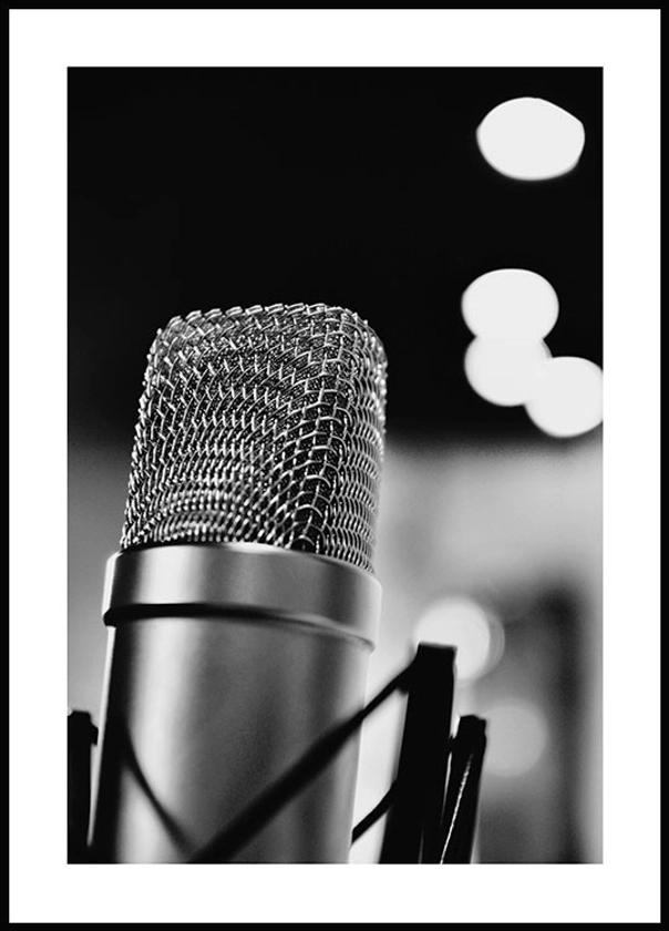 Microphone Poster