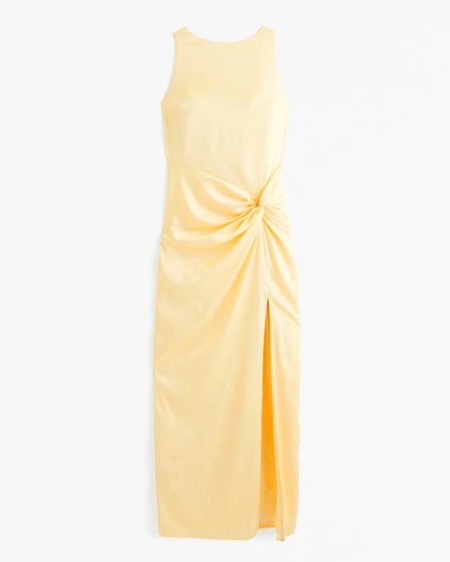 Women's Draped Skirt Maxi Dress | Women's Dresses & Jumpsuits | Abercrombie.com