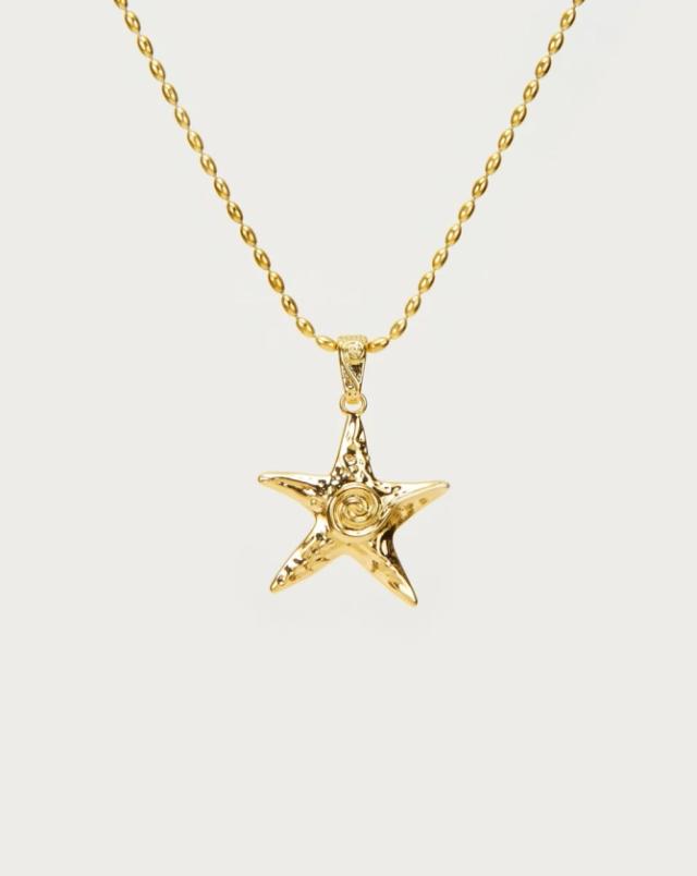 Gold Starfish Collier| En Route Jewelry | En Route Jewelry