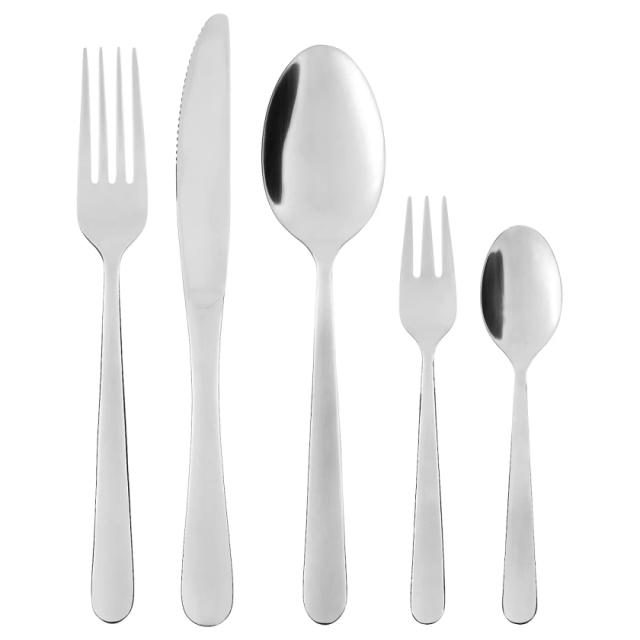 MARTORP stainless steel, 30-piece cutlery set - IKEA