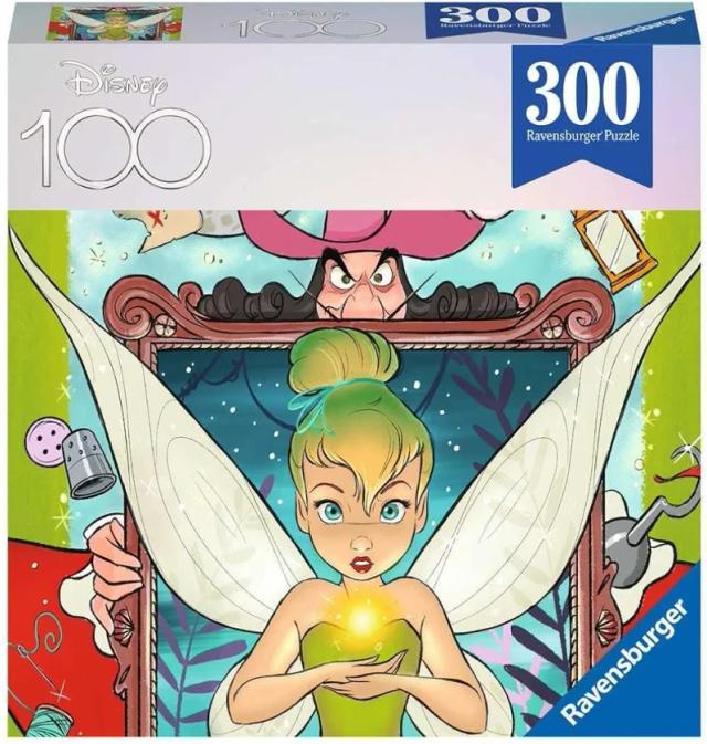 Ravensburger - Puzzle Adulte et Enfant - Puzzle 300 pièces Collector 100 ans Disney - Dès 8 ans - Fée Clochette - Puzzle de qualité premium fabriqué en Europe - 13372