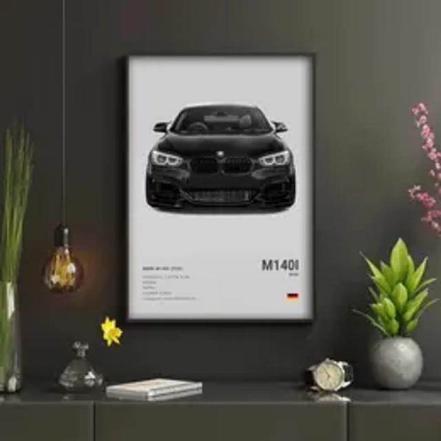BMW M140i Poster
