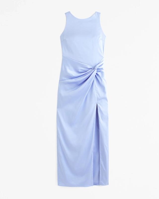Women's Draped Skirt Maxi Dress | Women's Dresses & Jumpsuits | Abercrombie.com