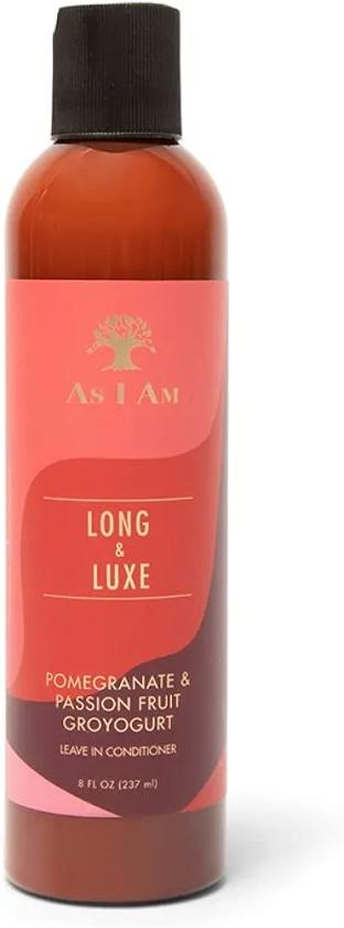 As I AM Long and Luxe GroYogurt Leave-In Conditioner, 8 Ounce