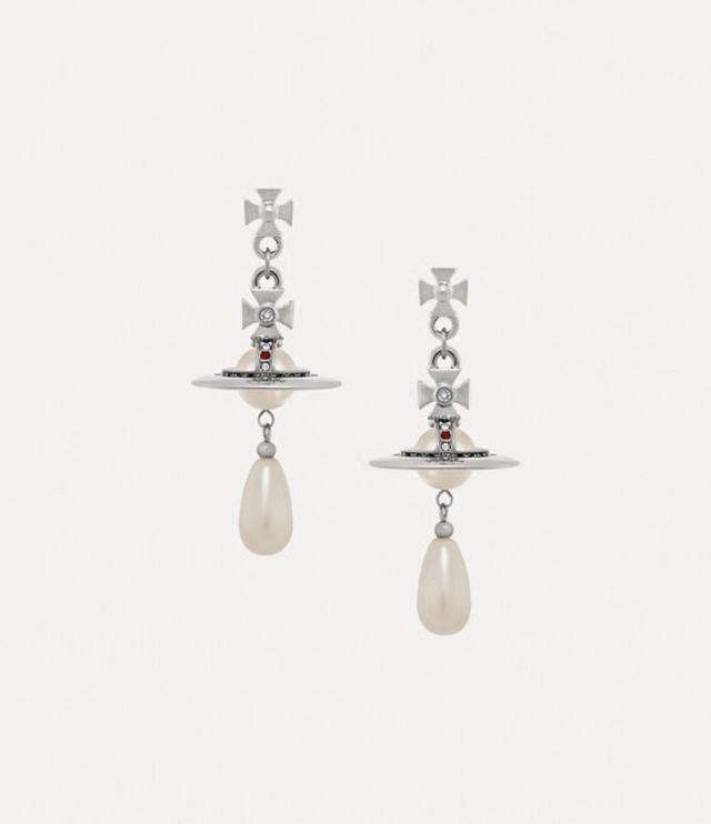 Pearl drop earrings Vivienne Westwood