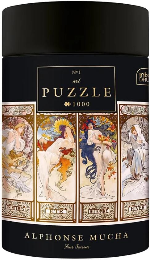 Interdruk- Puzzle, PUZ1000A1M, Mucha, 67x48 cm