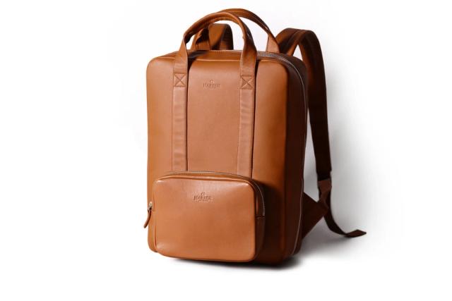 Harber London Leather Backpack
